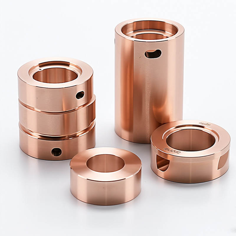 CNC Turning Parts Processing Machining Part Services Copper Parts Manufacturer
