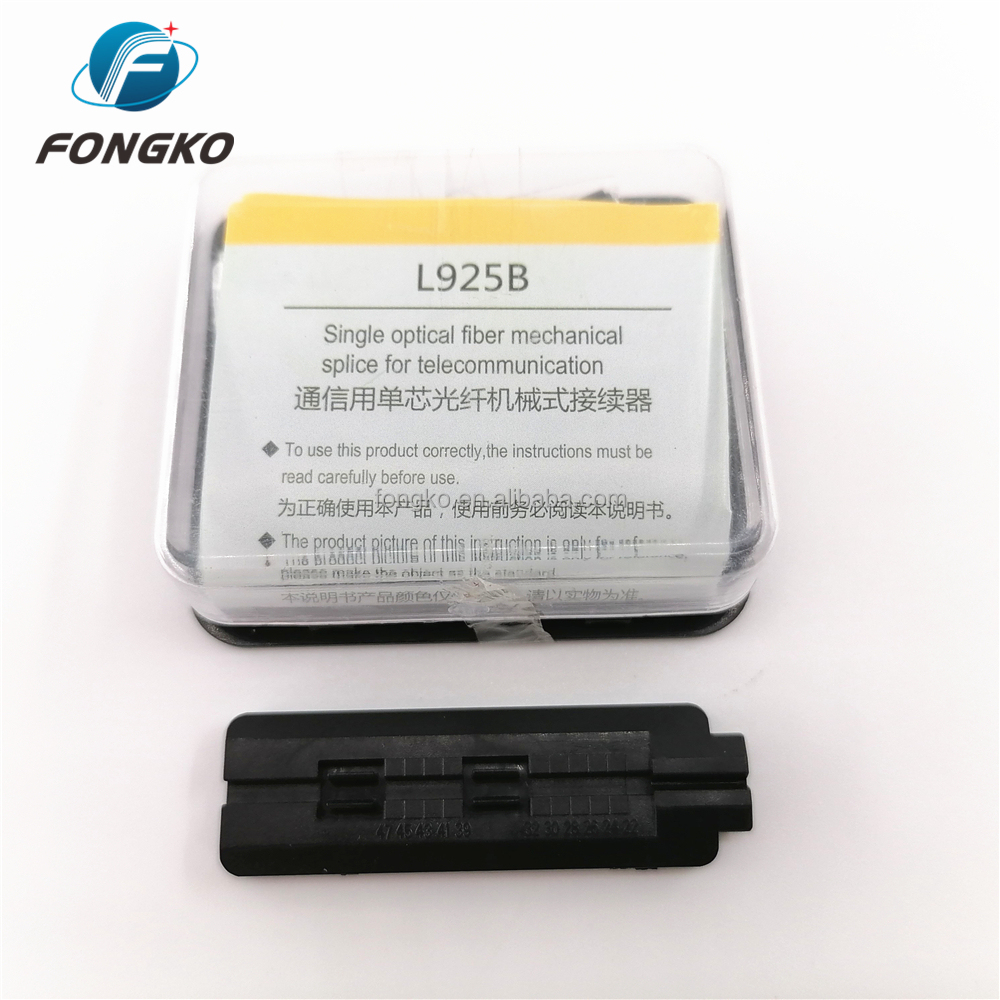 Indoor Bare Fiber Mechanical Splice 0.9 / 2.0 / 3.0MM for FTTH terminal end