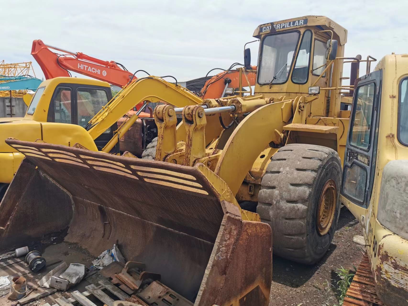 Caterpillar 980f Cat Loader Wheel Loader 101kW Second Hand Backhoe Loader
