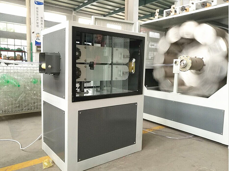 Hdpe Garden Hose Pvc Pipe Extrusion Machine Line Three Layers PVC Fiber Reinforced Flexible Spiral