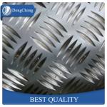5 Bar Aluminium Checker Plate , 1060 3003 5052 Aluminum Plate For Truck Body
