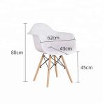 Custom Kids Plastic Chairs , Coloured Armchair Style Dining Chairs