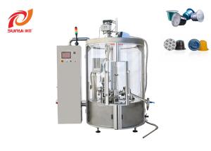 Quality Rotary Turntable SKP-1N Nespresso Compatible Coffee Capsule Filling Machine wholesale