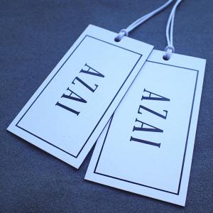 Quality Sustainable Safety Pin 14pt Garment Swing Tags wholesale