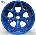 PCD 5-120 Forged Auto Wheels 22 Inch 6061 T6 Blue For BMW