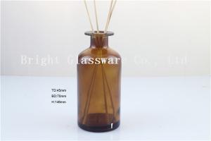 Quality solid brown glass perfume bottle with cheap price wholesale