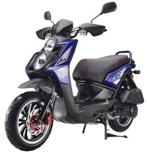 Quality 6.4l Moped Motor Scooters Kick Start Halogen Lamps 7000rpm Electric wholesale