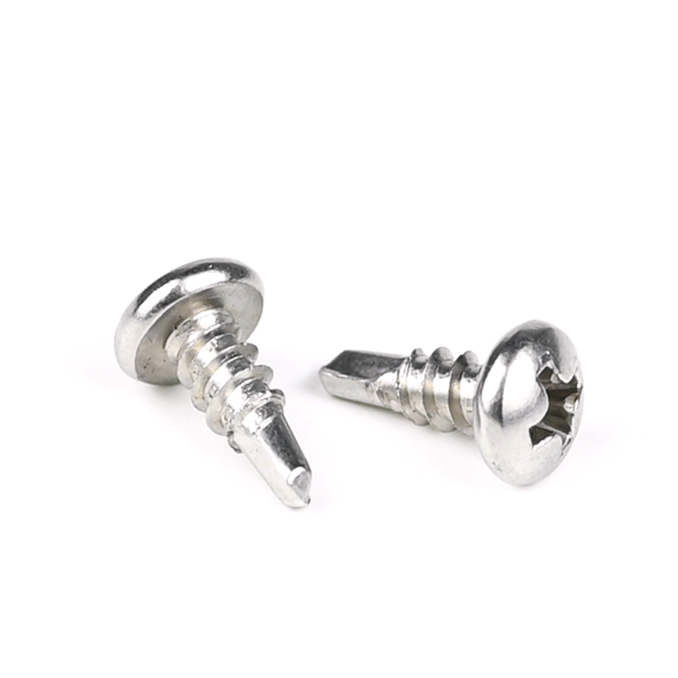 Zinc Coated Treatment Stainless Steel Phillips Pan Head Self Drilling Screw for Metal