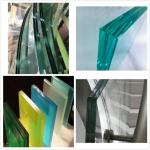 ROHS 6mm To 40mm Low E Laminated Safety Glass For Curtain Wall
