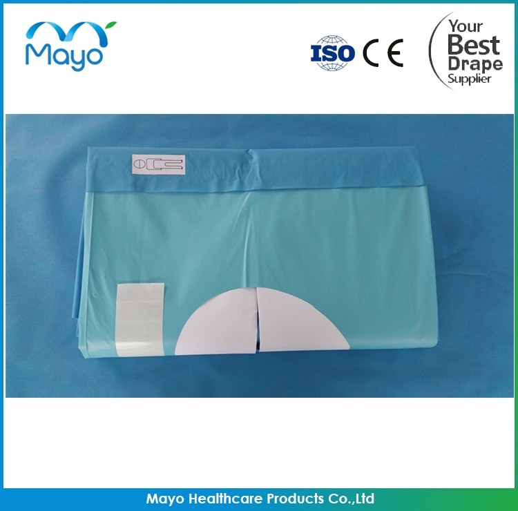 Universal Extremity Drape ISO13485 Hip Drape With Pouch For Hospital