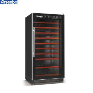 Quality Soundless 160W Wine Cooler Refrigerator Single Zone Freestanding wholesale