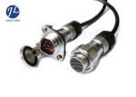 Truck / Ambulance DVR CCTV Camera Extension Cable 7 Pin Trailer Plug Oil