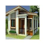 Luxury Prefabricated Light Steel Villa House In White / Gray / Black