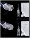 Silicone Thread Permanent Makeup Needles , Cosmetic Spark Cartridge Needles