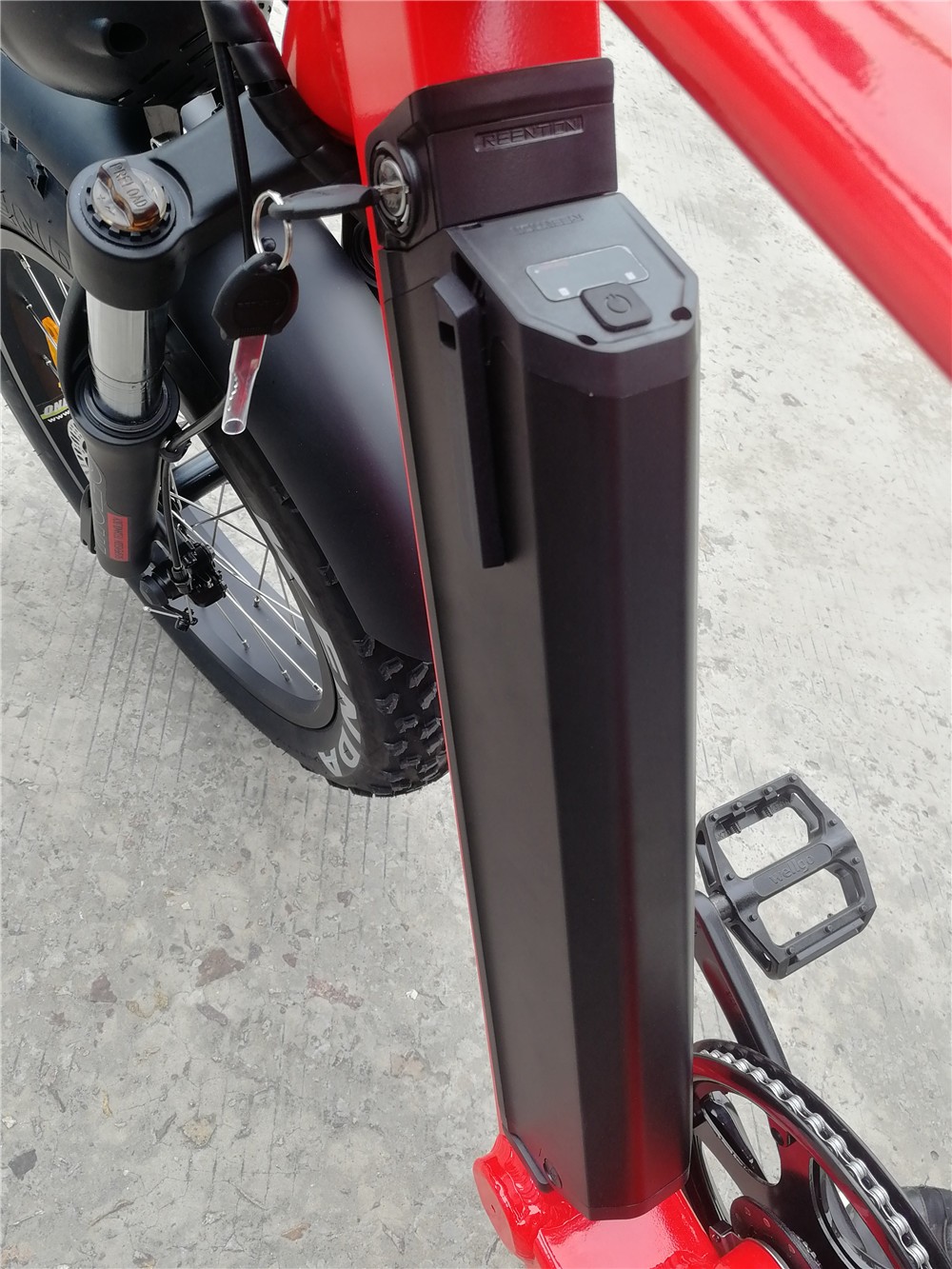 LCD Display Brushless Motor Electric Fat Tire Bikes For Adults 48V 13AH Lithium Battery