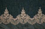 Wholesale Wedding Lace Trimming Embroidery Cord Lace Border with Different Color