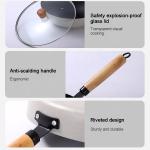 Medical Stone Ollas Cast Iron Cookware Set Non Stick Modern Design Style