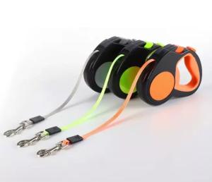 Quality Adjustable Polyester Reflective Dog Leashes Breathable Waterproof Pet Leash wholesale