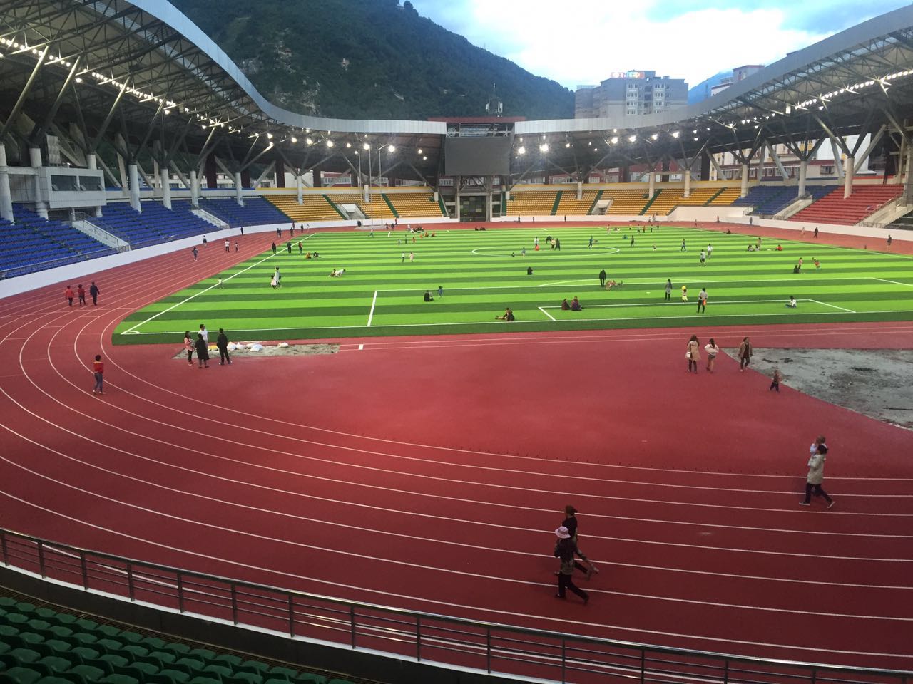 Mercury Free High Mast Led 600W Stadium Flood Lighting For Sports Stadium