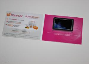 Quality Touch Screen Video Invitation Card for Personalized Wedding / Event / Conference wholesale