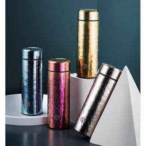 Quality Travel Ready Premium Titanium Hydro Flask Lightweight Leakproof 500ml Capacity Titanium Insulated Water Bottle Ideal For Camping Hiking Featherlight wholesale