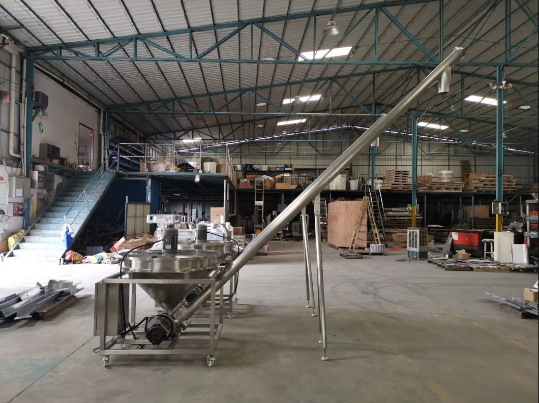 Factory Screw Conveyor for Fertilizer/Flour/Coffee Powder/Sulfur Powder Auger Feeder