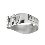 Lingual Dental Orthodontic Molar Band Preformed Space Maintainer With Buccal