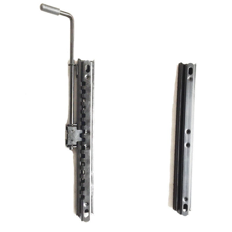 MPV Floor Rail double lock seat rail for caravan seating slider with the length of 100cm embeded on the floor