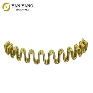 Quality zig zag springs furniture accessories serpentine sofa steel spring for furniture wholesale
