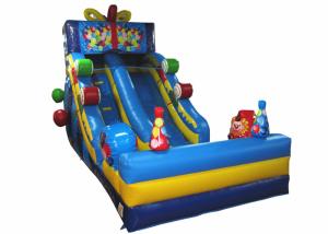Quality Top inflatable high gift boxes candy colourful inflatable dry standard slide on sale wholesale