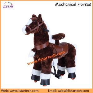 Quality Amusement Park Rides Children Toys Games Merry Mechanical Walking Horse Made in China wholesale