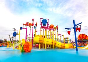 Quality Custom Aqua Playground Amusement Park Equipment For Relaxation wholesale