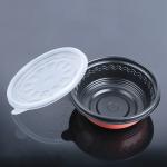 Plastic 1000ml Microwavable Disposable Soup Bowls
