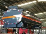 Chemical Acid Tank Body Chemical Liquid Tanker Body with Container Locks Trailer