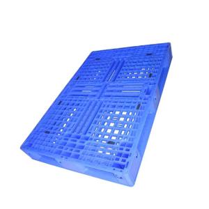 Quality HDPE Blue Euro Plastic Pallets 48x32 Warehouse Plastic Pallet wholesale