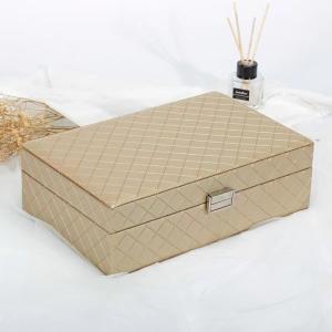 Quality Khaki Grey Pink Portable Jewelry Cases Travel Jewelry Holders wholesale