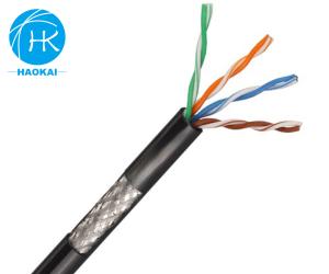 Quality HDPE Outdoor SFTP CAT5E Patch Cable LAN Ethernet Network Cable wholesale