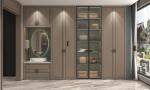 LED-Lit Entry Hall Cabinet Fitted Hallway Cupboards Luxurious