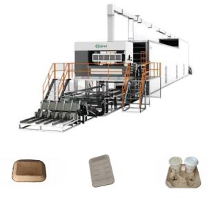 Quality Industry Shoe Insert Automatic Pulp Molding Machine Moulded Pulp Prays wholesale