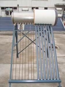 Quality Pressurized 100L 150L 200L 240L 250L 300L Galvanized Steel Solar Water Heater HIP-58 wholesale