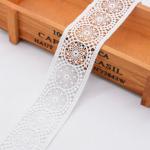 KJ20063 Geometric 4.2cm Embroidery Lace Trim