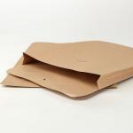 Envelope Style Eco Friendly Custom Jute Paper Bag For Clothing Packaging