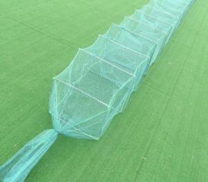 Quality Green Aquaculture Net , Eel Fyke Nets Environmental Protection wholesale