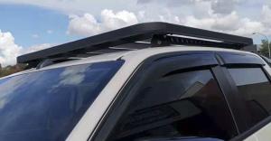 Quality ISO9001 Black Steel Hilux Roof Racks Car Cargo Carrier For Luggage wholesale