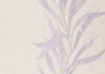 Asian Style Embossed White Wallpaper , Waterproof Leaf Pattern Wallpaper