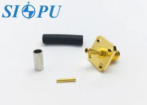 Quality SMA Female RF Coax Connectors Flange Mounted for Rg 316/U Cable wholesale