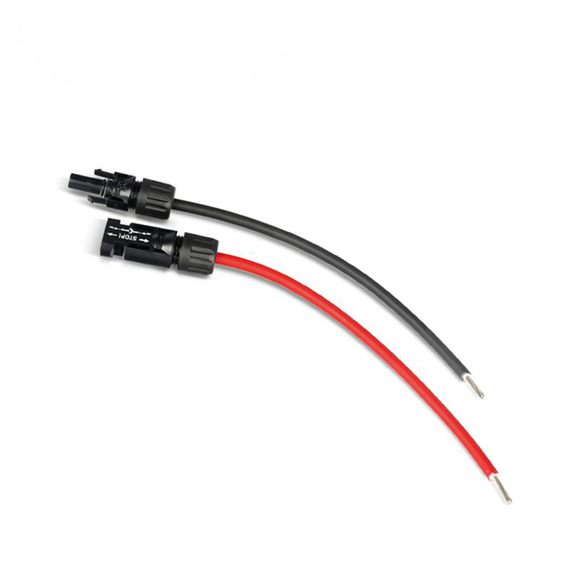 Solar System Accessories , Solar Panel Extension Cable With MC4 Male To Female Connectors