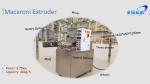Automatic Pasta and Macaroni Manufacturing Machine with CE Certification Full