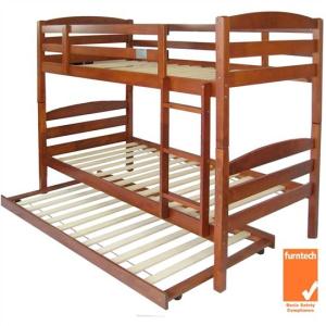 Quality modern bunk bed pine wood wholesale