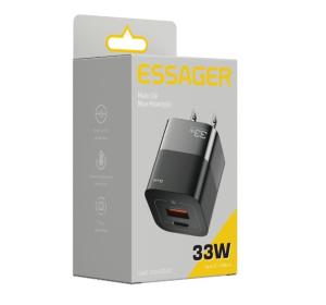 Quality QC 3.0 PD USB Wall Charger USB A Type C Mini Travel Phone Charger 33W 5V 4A wholesale